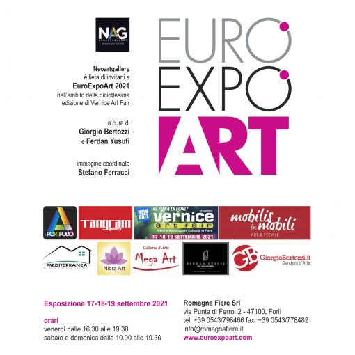 EUROEXPOART Giorgio Bertozzi neoartgallery Forlì Invito